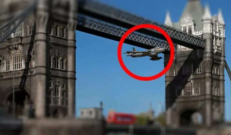 Now that’s a flypast! RAF veteran pilot, 82, relives the split-second decision he made to fly through a busy Tower Bridge in 1968