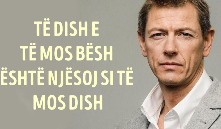 Të dish e të mos bësh është njësoj si të mos dish